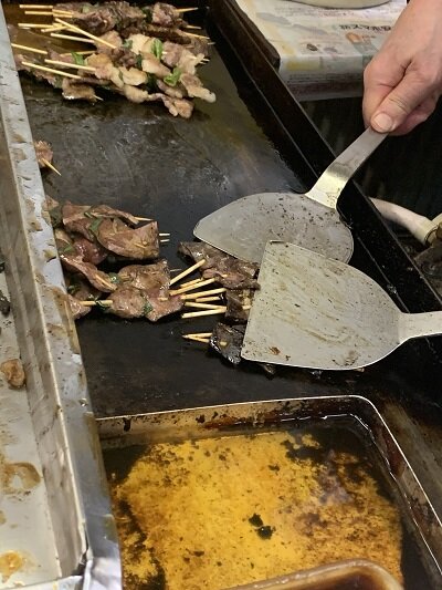 神戸 ホルモン 中畑商店 鉄板