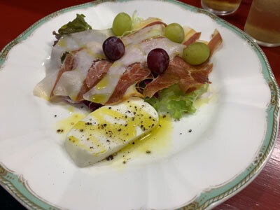 姫路 イタリアン ロカンダ 自家製水牛チーズ