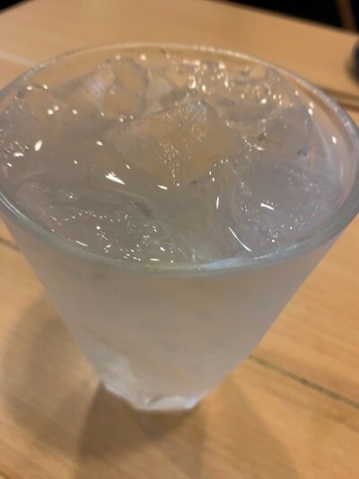 明石 居酒屋 まぐろ屋の食堂 チューハイプレーン