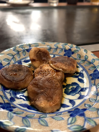 網干 お好み焼き スマイル 焼しいたけ