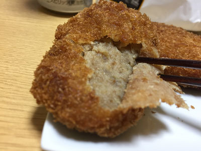 姫路 山陽百貨店 但馬屋 おやつコロッケ 甘い