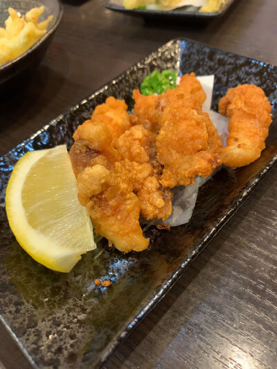 姫路 天晴水産 きりん 下足唐揚げ