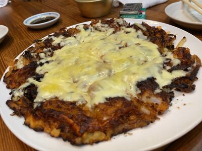 姫路 韓国料理 ちんぐ 海鮮チヂミ