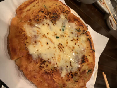 三ノ宮 ホルモン 丸貴屋 チーズチヂミ