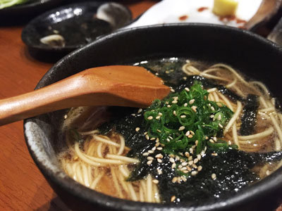 姫路　炭火焼鳥　源次郎　ラーメン