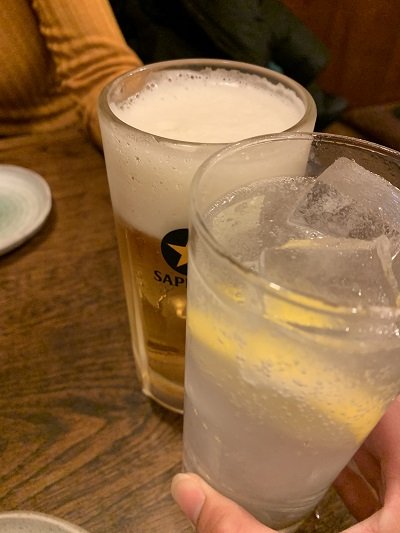 大阪 大衆酒場 はせ川 チューハイ