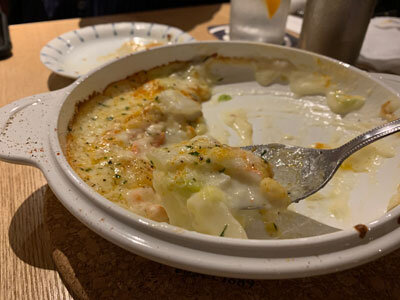 加古川 小料理酒房 みやもと チーズグラタン
