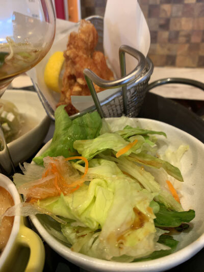 東加古川 中華 虎の飯店82 虎のランチ サラダ