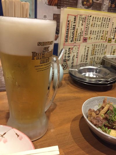 姫路 のれん街 おでんと串かつ 姫路のお店 生ビール