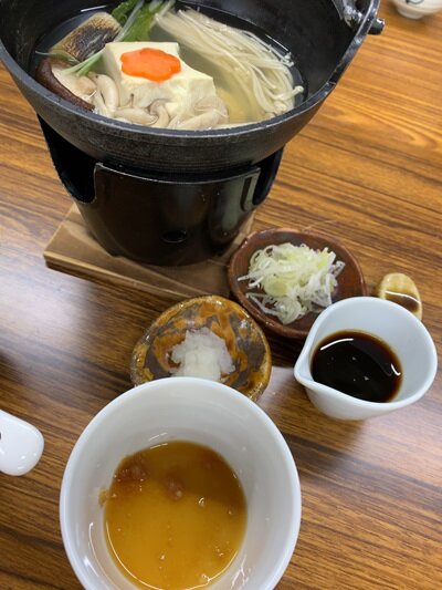 姫路　蕎麦　花そば　ゆう　湯豆腐　