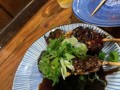 姫路 焼き鳥 元輔 背肝タレ