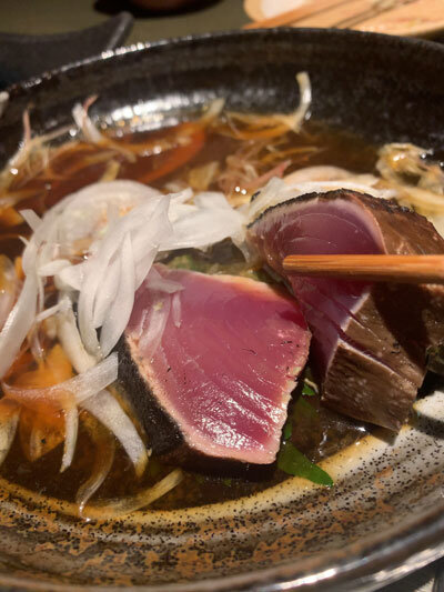姫路 魚町 土佐料理 よさこい カツオたたきタレ