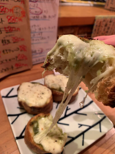 明石 ワイン酒場 Ace チーズ バケット
