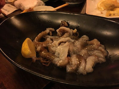神戸 三ノ宮 居酒屋 味兵衛 明石 蛸 お造り
