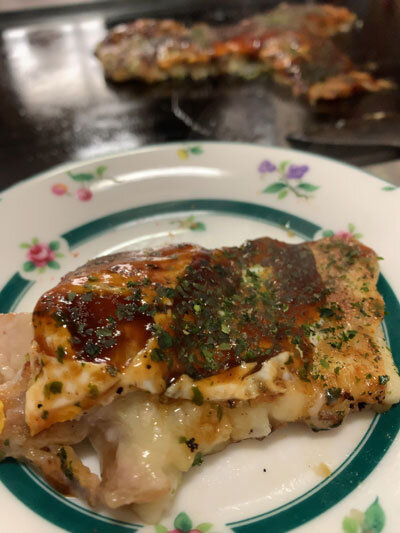 網干 お好み焼き スマイル 豚玉