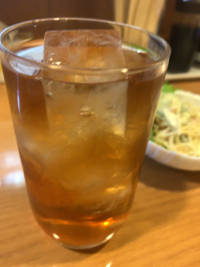 姫路　立ち呑み処　一休　麦焼酎ウーロン割