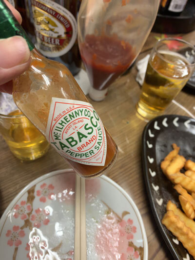 西明石 立呑み 地酒 タバスコ