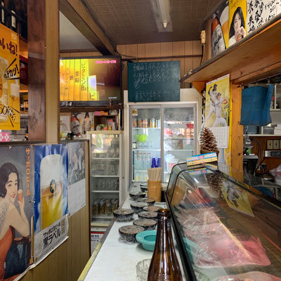 大阪 池田 立呑み 六本木 カウンター