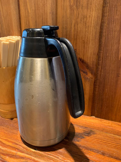 明石 お好み焼き 道場 お茶