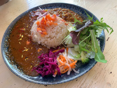 姫路 カフェ SOL あいがけカレー