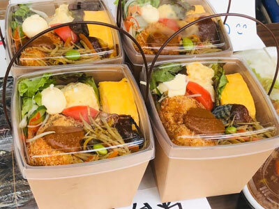 姫路　西二階町商店街　花そば　ゆう　お弁当