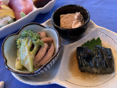 高砂 居酒屋 参虎 つき出し