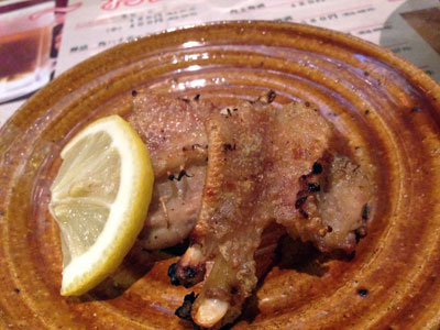 姫路　焼き鳥　八代目　鳥伸　手羽先ひね