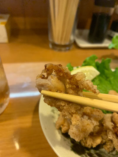 姫路 立ち呑み処 一休 から揚げ