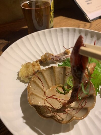 有馬温泉 Fish house cafe ほたるイカ