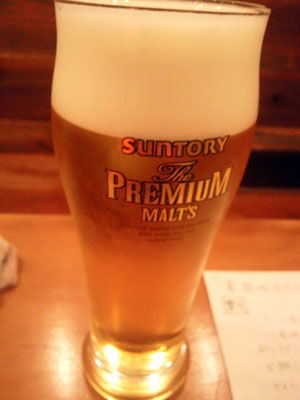 博多 駅前 海鮮居酒屋 香家 ビール