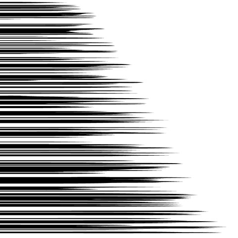 スピード線 濃いめ011