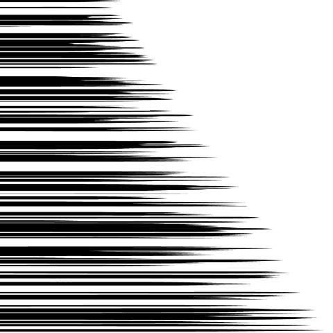 スピード線 濃いめ012