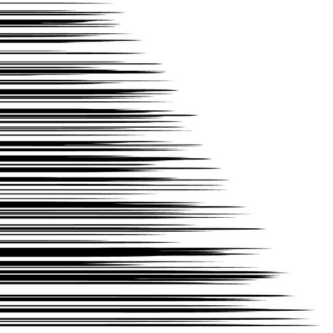 スピード線 濃いめ010