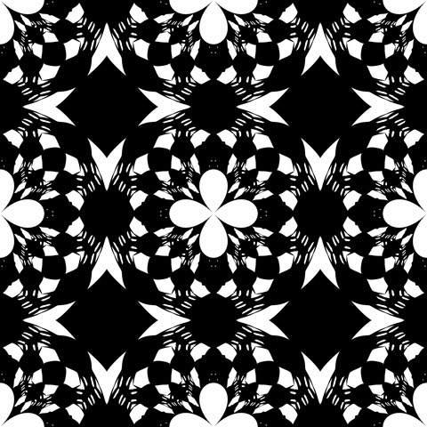 背景屋のタイルの模様004