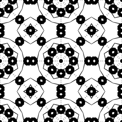 背景屋のタイルの模様014