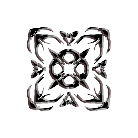 背景屋の立体的な模様040