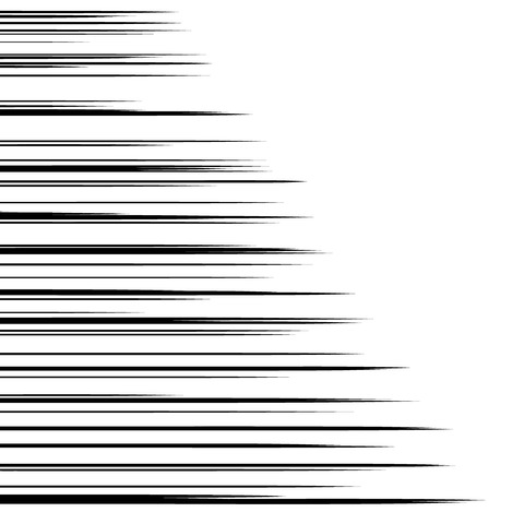 スピード線 濃いめ008