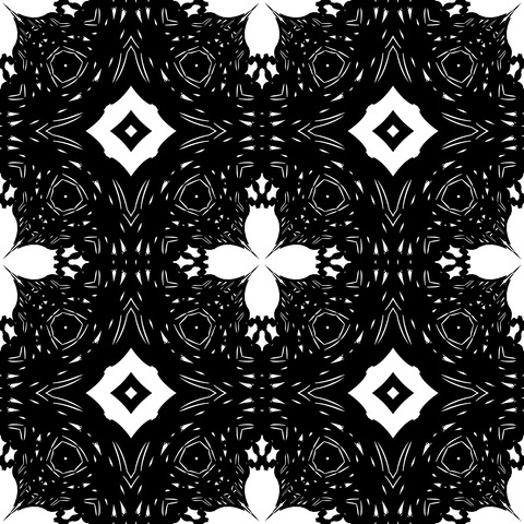 背景屋のタイルの模様006