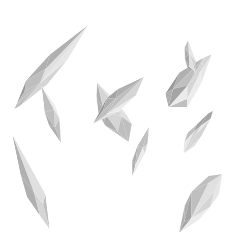 背景屋の結晶の破片06