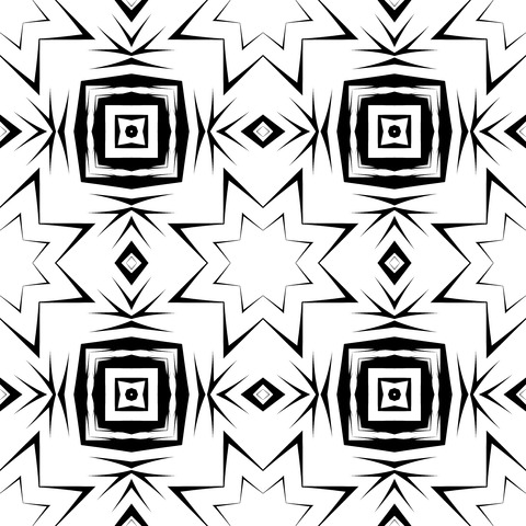 背景屋のタイルの模様009