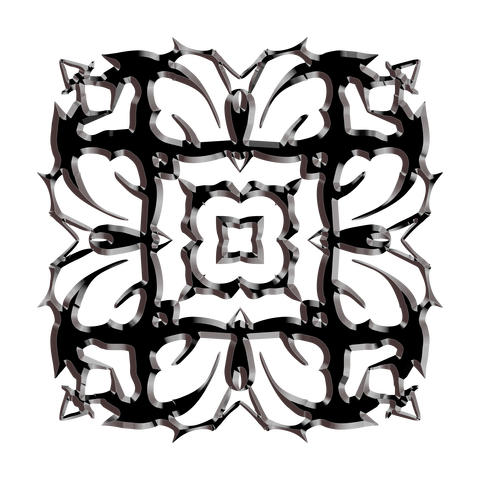 背景屋の立体的な模様047