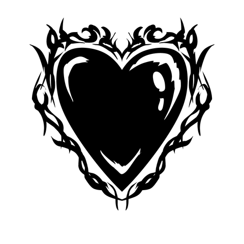 ハート模様 12