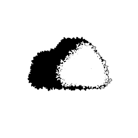 草の塊（葉が丸め）039