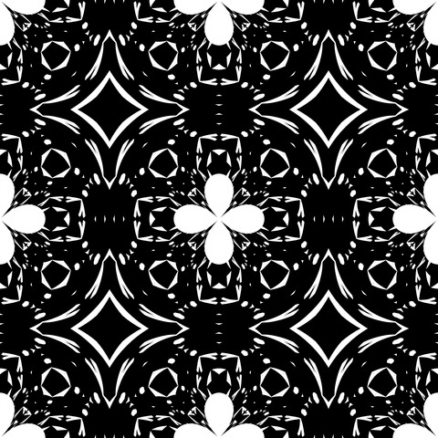 背景屋のタイルの模様007