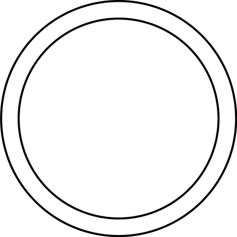 背景屋の円形装飾枠（縁取り）004