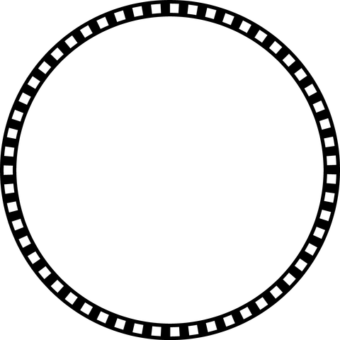 背景屋の円形装飾枠（市松模様）009