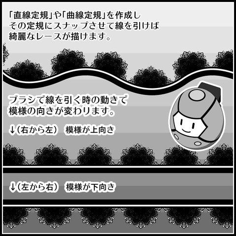 レースブラシの使い方03