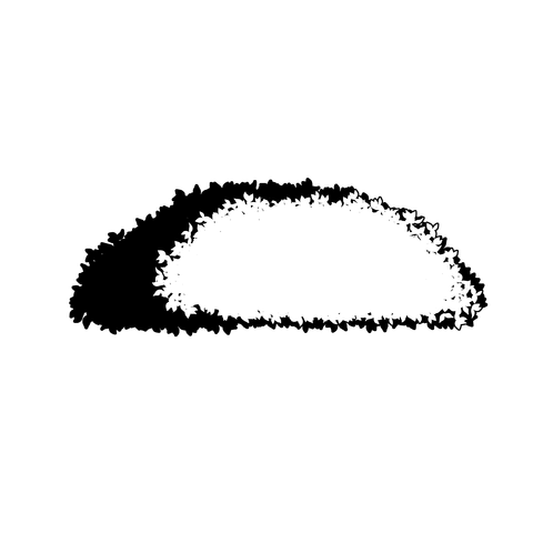 草の塊（葉が丸め）040