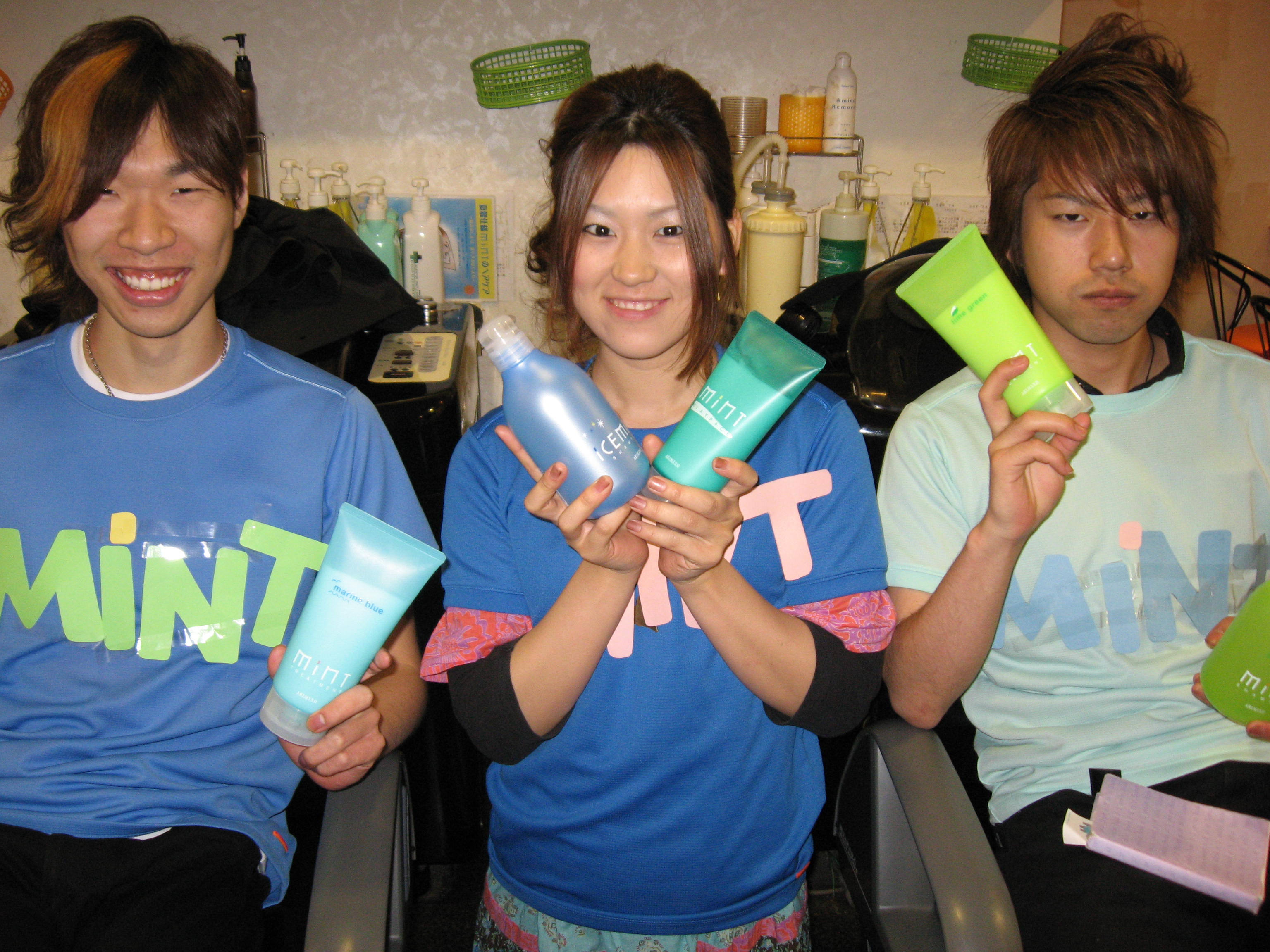 ミントスパ スタート Hair Color Station