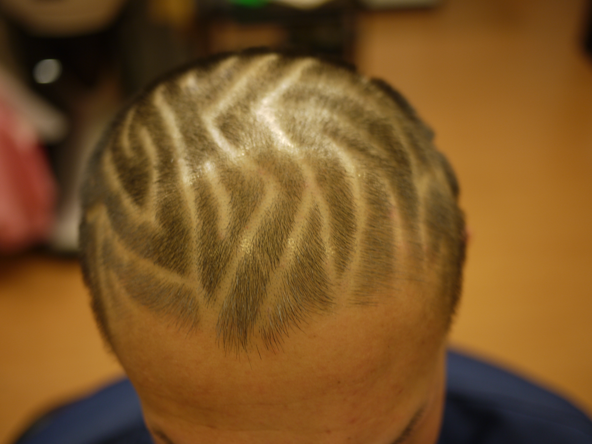 バリアート ライン入り坊主 ボウズヘアー Hair Cuoreのブログ